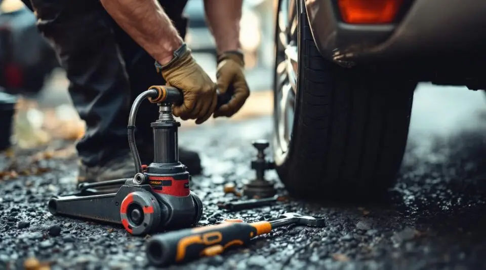 Flat Tire Change Service Victoria